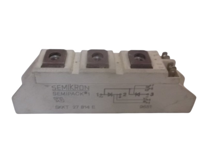 SEMIKRON SKKT 27 B14E THYRISTOR MODULE 25AMP  UNMP