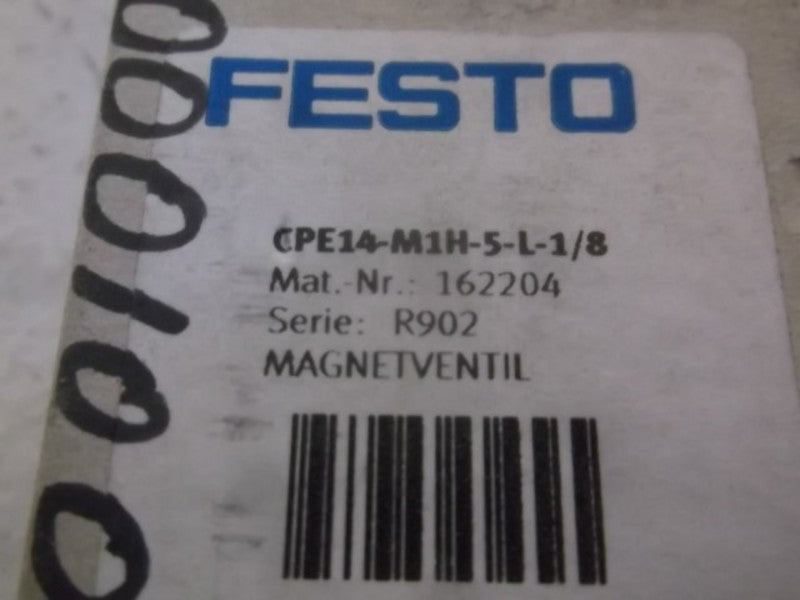 FESTO CPE14-M1H-5-L-1/8 SOLENOID VALVE 24VDC  NSMP
