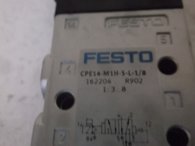 FESTO CPE14-M1H-5-L-1/8 SOLENOID VALVE 24VDC  NSMP