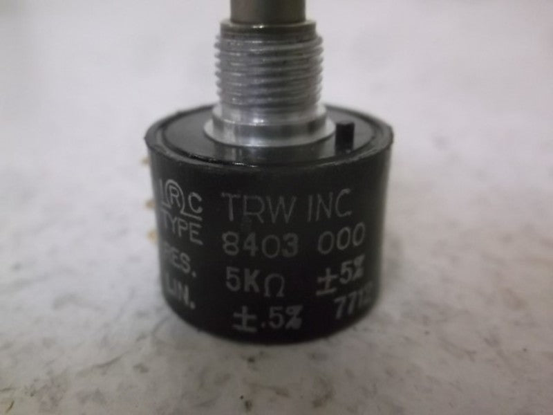 TRW 8403 000 POTENTIOMETER 5KOHM  NSNP