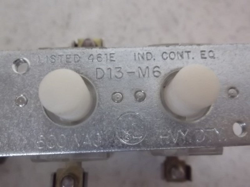 LOT OF 2 D13-M6 PUSHBUTTON UNMP