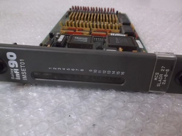 BAILEY IMSET01 SEQUENCE BOARD MODULE  UNMP