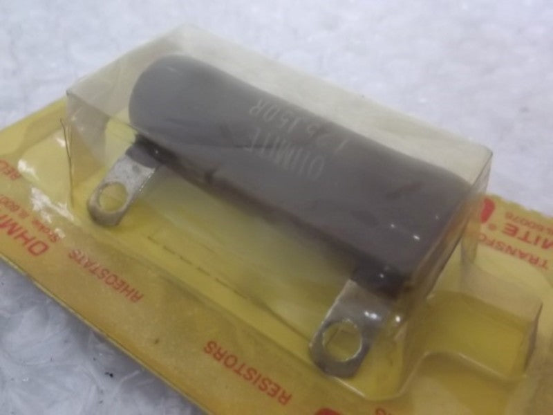 LOT OF 5 OHMITE L25J50R RESISTOR 25W 50 OHMS ORIGINAL PACKAGE