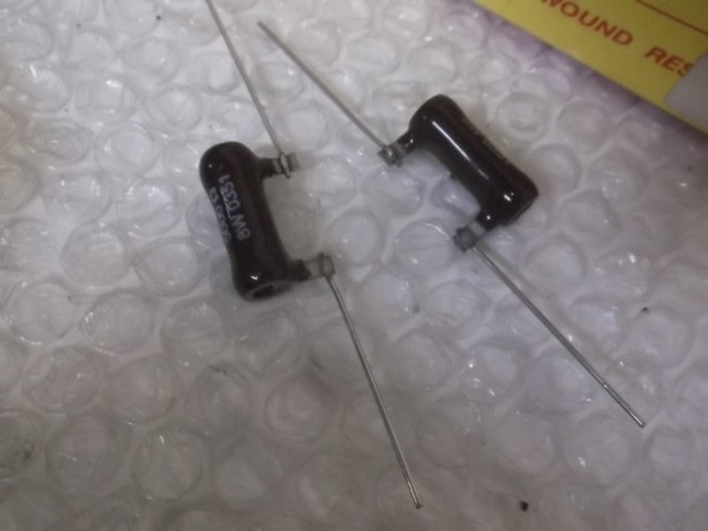 LOT OF 25 OHMITE B8J5K0 RESISTOR WIREWOUND 8W 5K OHM NSMP