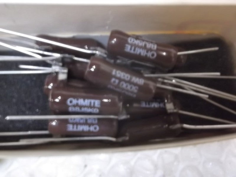LOT OF 14 OHMITE B8J5K0 RESISTOR WIREWOUND 8W 5K OHM NSMP