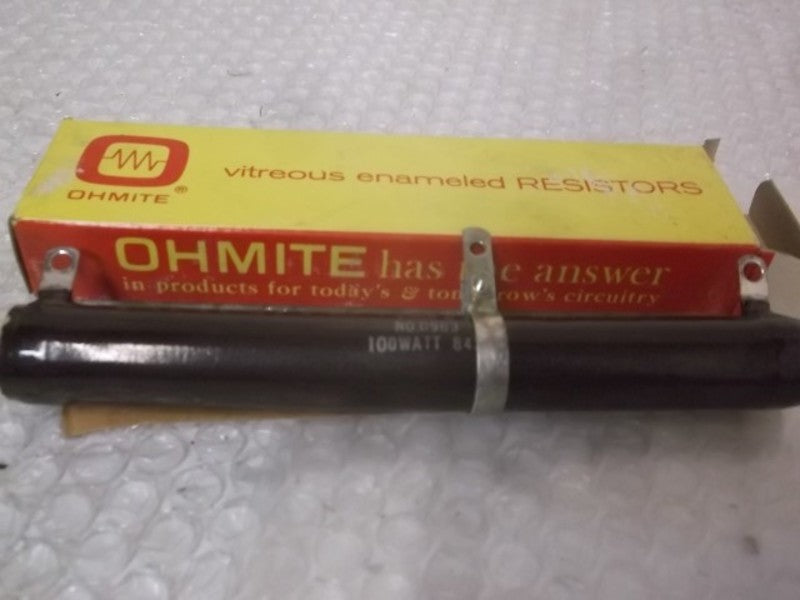 OHMITE D100K2K5 RESISTOR WIREWOUND 2500 OHM 100W  NSMP
