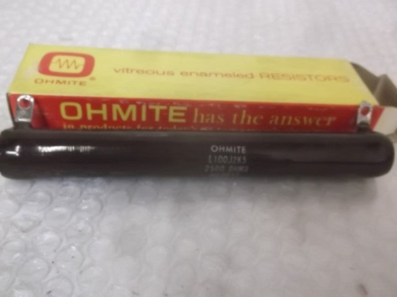 OHMITE L100J2K5 RESISTOR 2500 OHMS 100W  NSMP