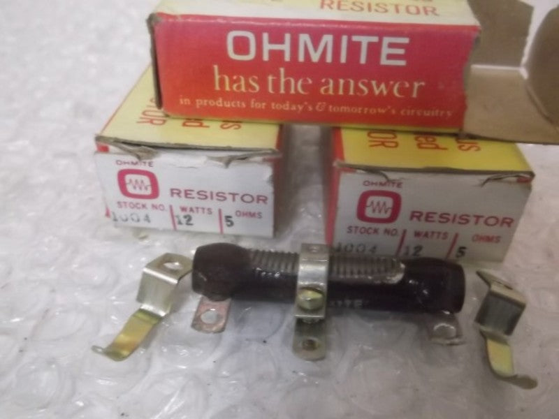 LOT OF 3 D12K3R0 RESISTOR 12W 5 OHM NSMP