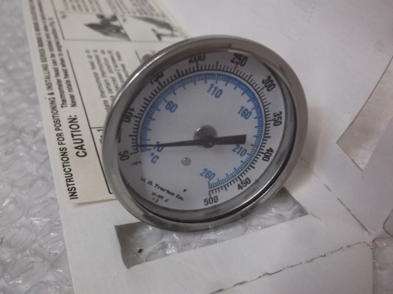 TRERICE B82202Y08 BI-METAL THERMOMETER 2" 2.5" STEM LENGTH  NSMP