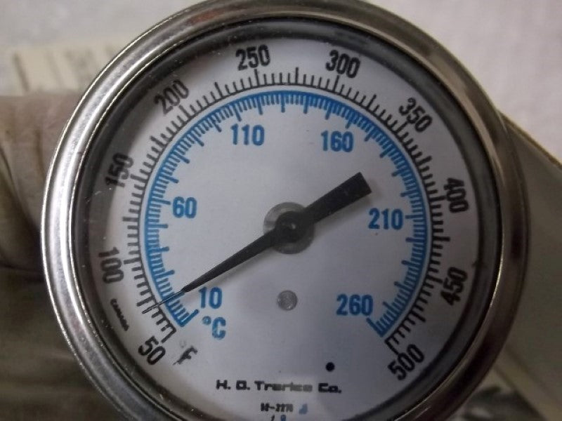 TRERICE B82202Y08 BI-METAL THERMOMETER 2" 2.5" STEM LENGTH  NSMP
