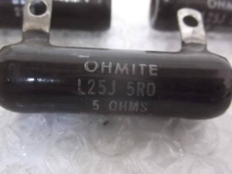 OHMITE L25J5R0 25W (PKG OF 3) NSNP