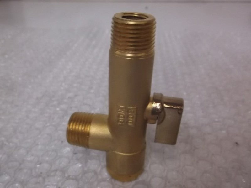 BPS 5050 1/2" BRASS BALL VALVE STRAINER  NSMP