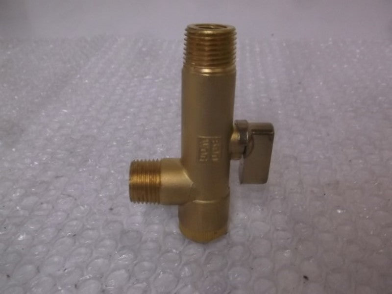 BPS 5050 1/2" BRASS BALL VALVE STRAINER  NSMP