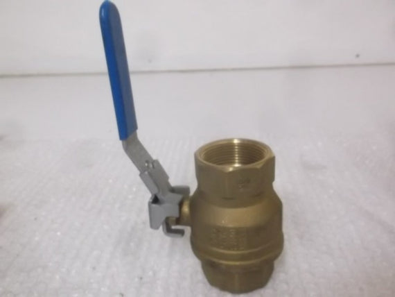 DYNAQUIP CONT CWPPN40-MS58 BRASS BALL VALVE W/LOCK HANDLE  NSNP
