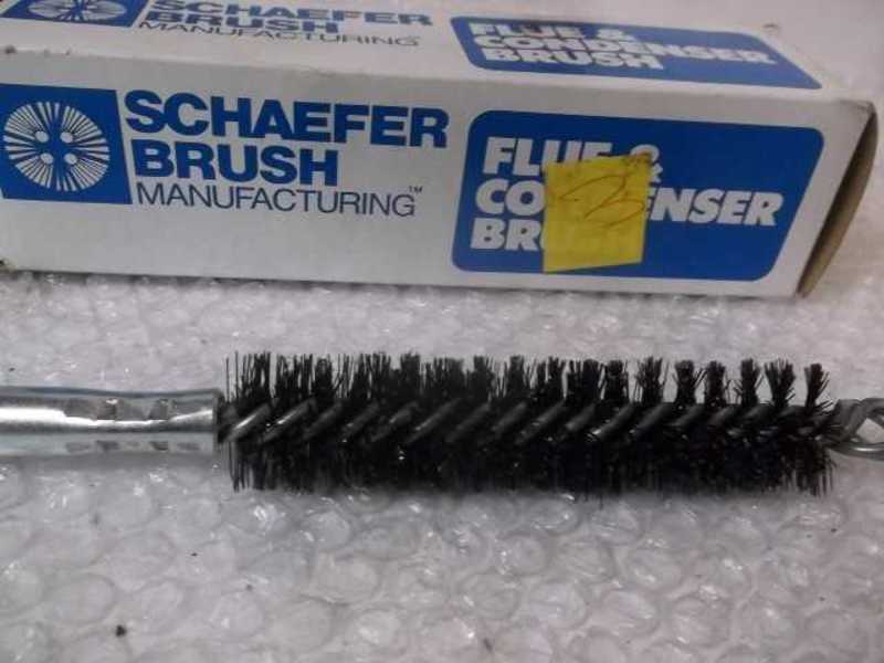 SCHAEFER 43308 FLUE AND CONDENSER BRUSH 1" DIAMETER  NSMP