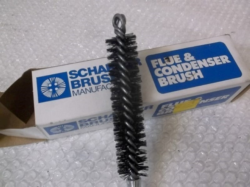 SCHAEFER 43308 FLUE AND CONDENSER BRUSH 1" DIAMETER  NSMP