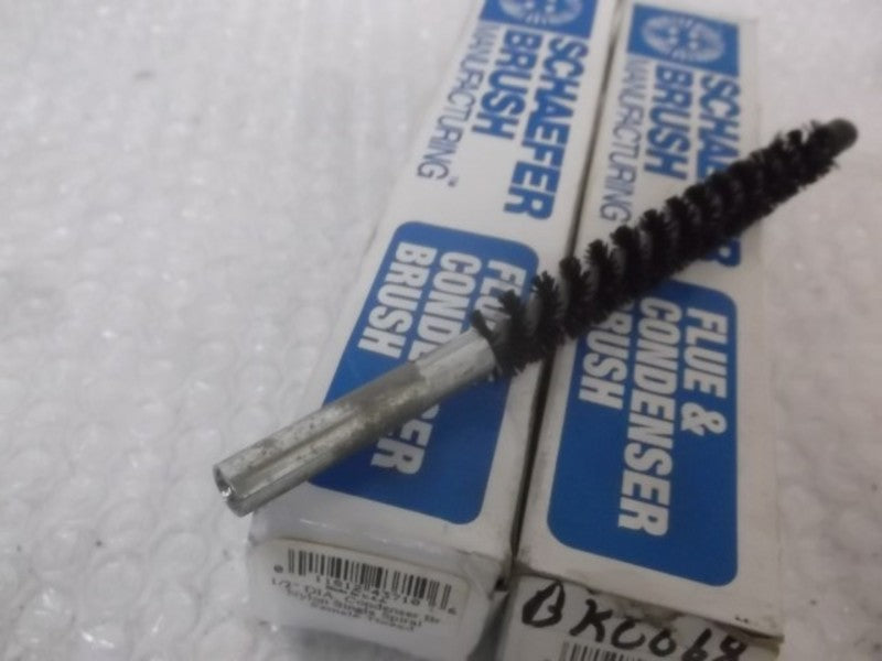 LOT OF 2 SCHAEFER FLUE AND CONDENSER BRUSH 1/2" DIA NSMP