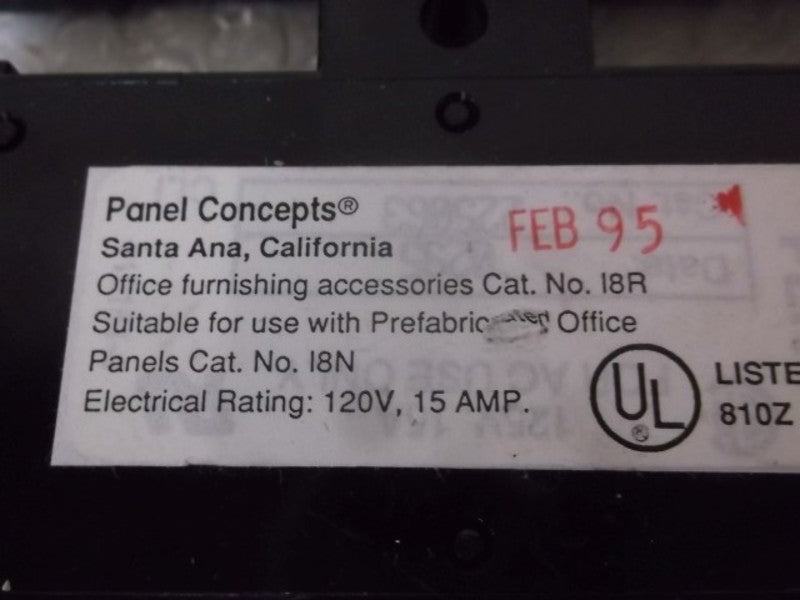 LOT OF 7 PANELS 18N OUTLET UNMP