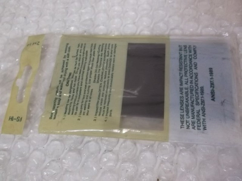GREEN DIAMOND FS-1H PLATE FILTER 2X4-1/4" SHADE 12  FACTORY BAG