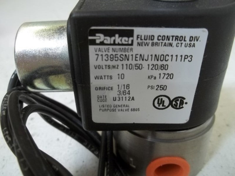 PARKER 71395SN1ENJJ1N0C111P3 SOLENOOD VALVE  NSMP