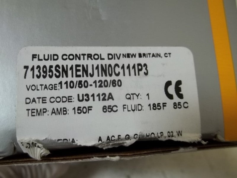 PARKER 71395SN1ENJJ1N0C111P3 SOLENOOD VALVE  NSMP