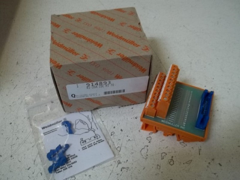 WEIDMULLER 914893 INTERFACE TERMINAL BLOCK  NSMP