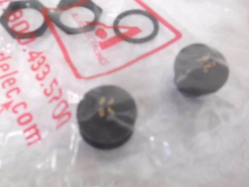 LOT OF 2 CONXALL 4282-4SG-300 CIRCULAR CONNECTOR SIZE 20 NSNP IN A BAG