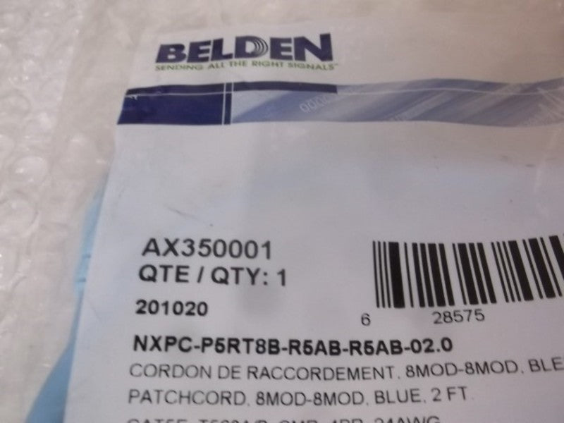 LOT OF 3 BELDEN AX350001 WIRE & CABLE FIBER OPTIC FACTORY BAG