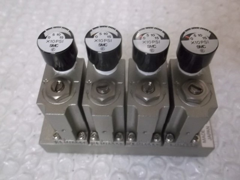 SMC NARM1000-4A1-N01G REGULATOR MFLD W/GAUGES  NSNP