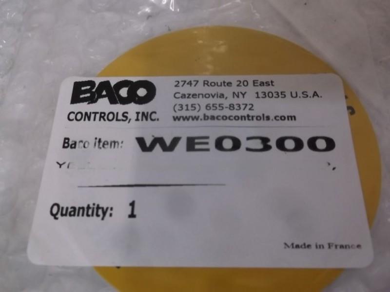 LOT OF 15 BACO WE0300 YELLOW ROUND W/EMERGENCY STOP FACTORY BAG
