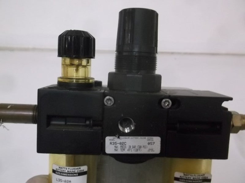 WATTS R35-02C REGULATOR W/F35-02AG FILTERS  UNMP