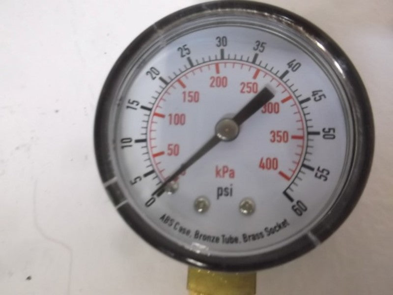 LOT OF 2 GRAINGER 4FLT9 PRESSURE GAUGE 2" NSMP