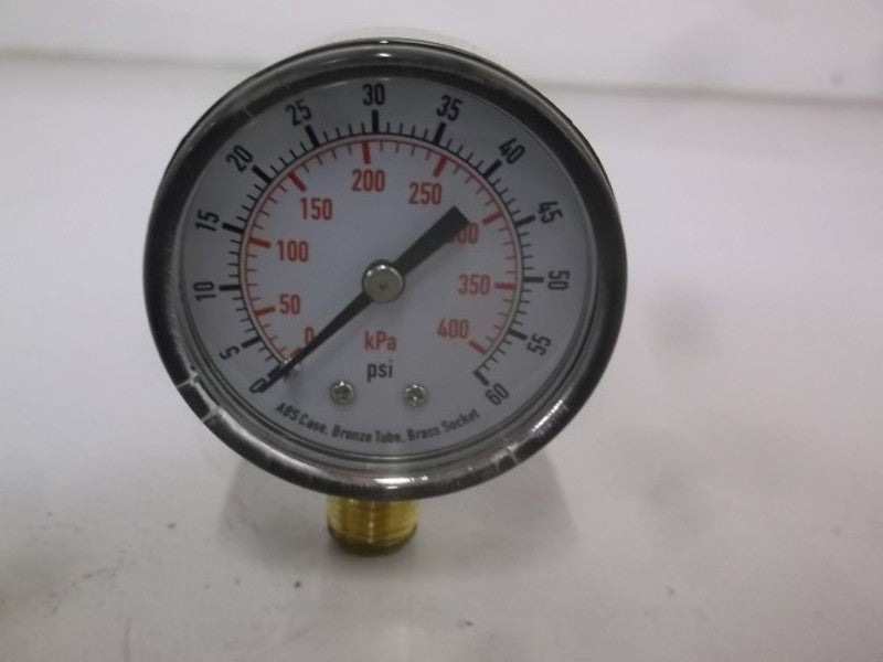 LOT OF 2 GRAINGER 4FLT9 PRESSURE GAUGE 2" NSMP