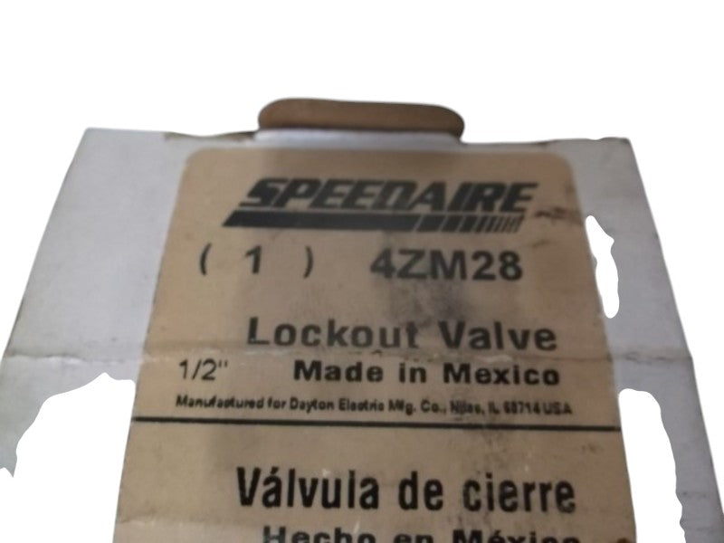 SPEEDAIRE 4ZM28 VALVE LOCKOUT MODULAR NPT 1/2"  NSMP