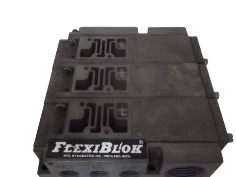 LOT OF 3 NUMATICS FLEXIBLOK UNMP