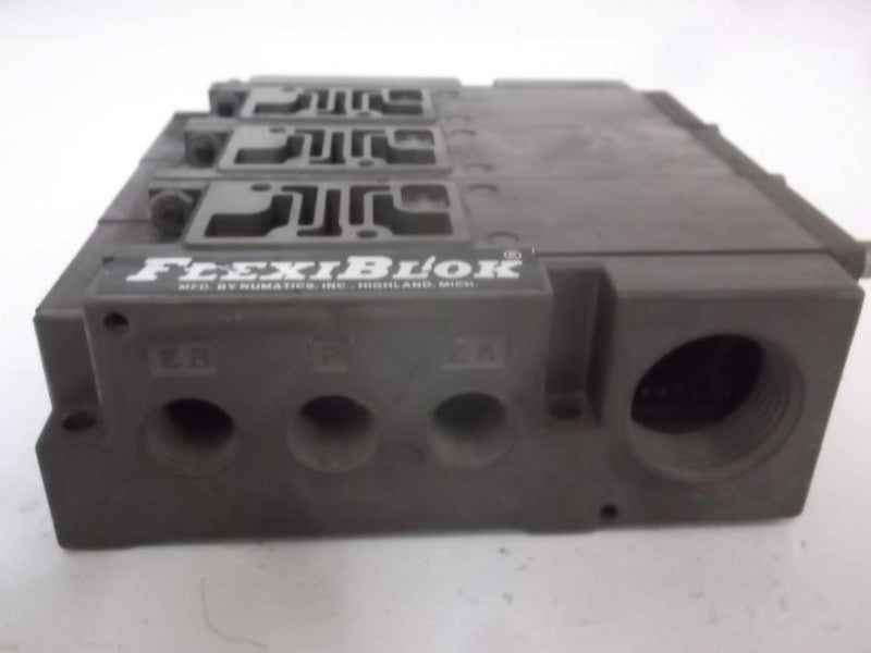 LOT OF 3 NUMATICS FLEXIBLOK UNMP