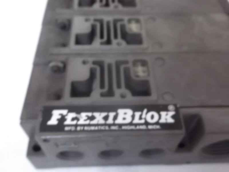 LOT OF 3 NUMATICS FLEXIBLOK UNMP