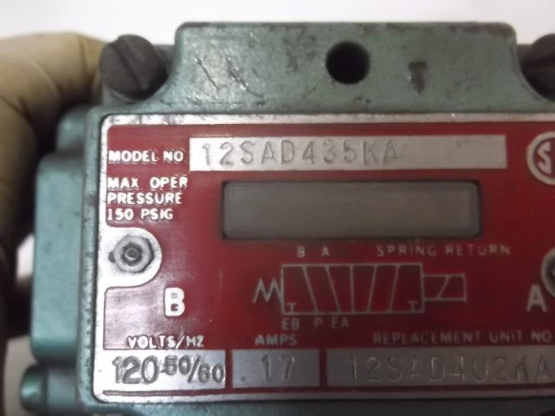 NUMATICS 12SAD435KA SOLENOID VALVE  UNMP