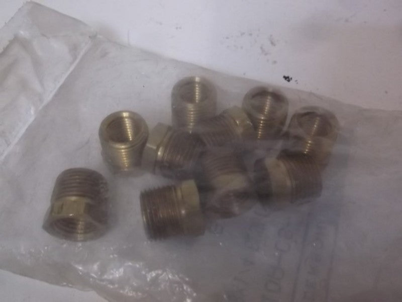 LOT OF 10 ANDERSON 6MN60 3/8X1/4 BUSHINGS FACTORY BAG