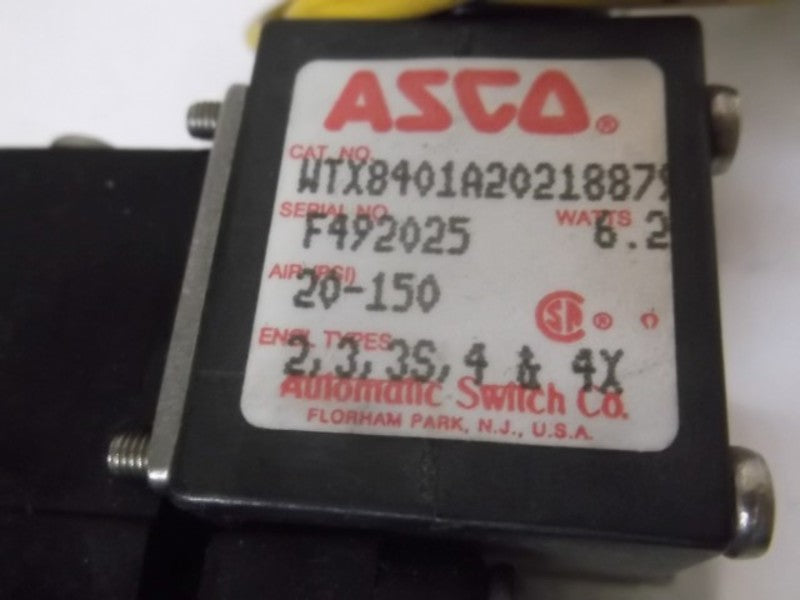 ASCO WTX8401A20218879 SOLENOID METERING VALVE  UNMP