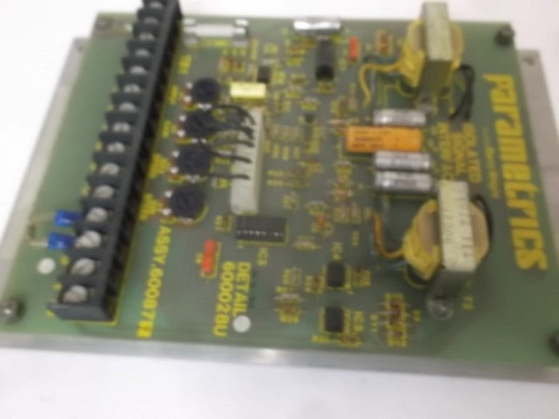 PARAMETRICS 680123 INTERFACE MODULE ISOLATION SIGNAL  UNMP