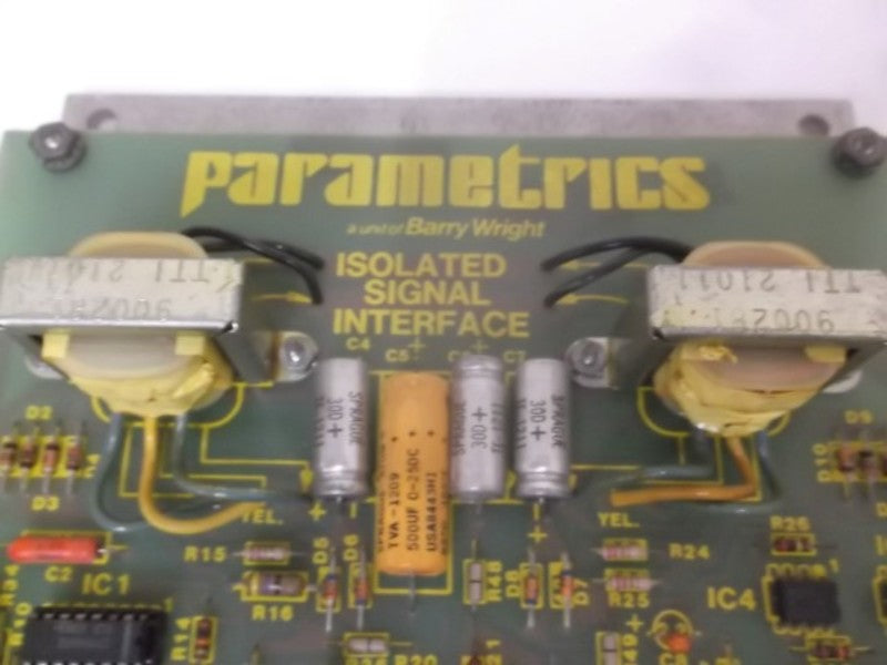 PARAMETRICS 680123 INTERFACE MODULE ISOLATION SIGNAL  UNMP