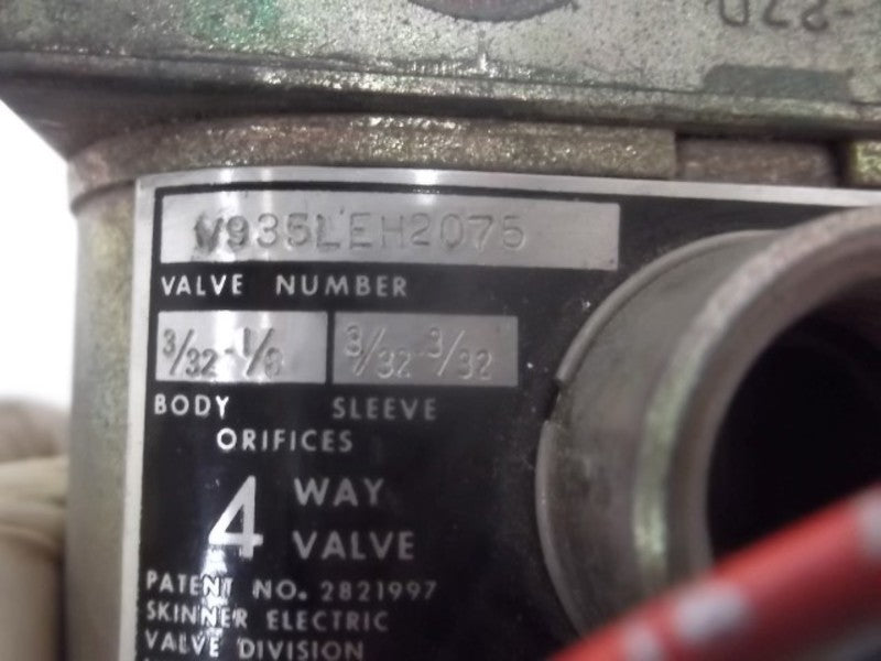 SKINNER V935LEH2075 VALVE 20W 120/60 110/50  NSNP