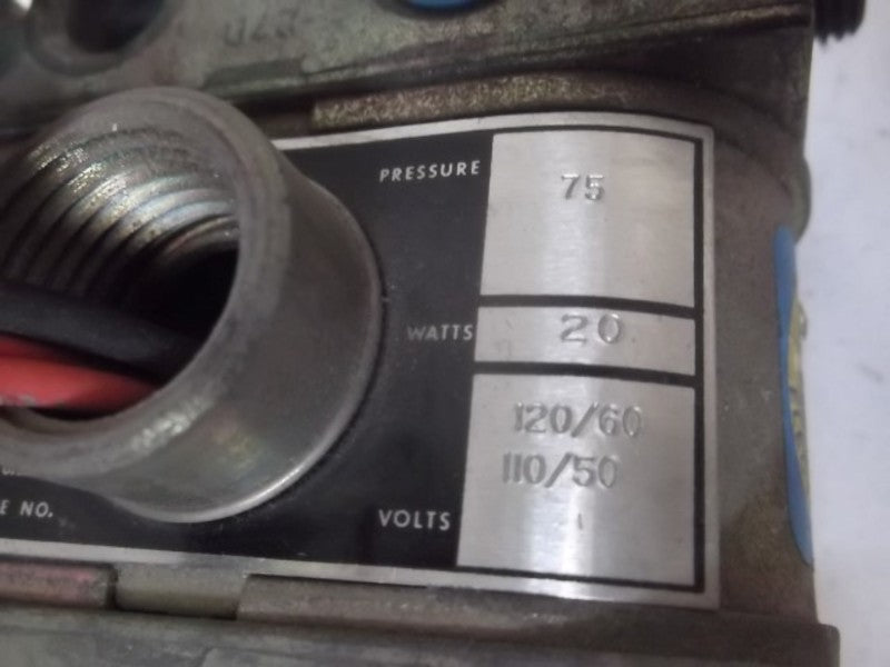 SKINNER V935LEH2075 VALVE 20W 120/60 110/50  NSNP