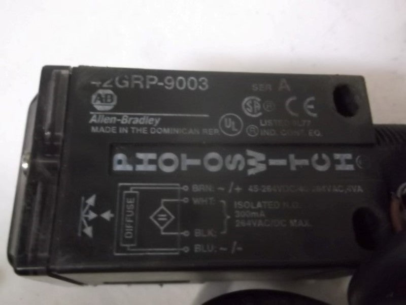 ALLEN BRADLEY 42GRP-9003 SER. A PHOTOSWITCH PHOTOELECTRIC SENSOR  UNMP