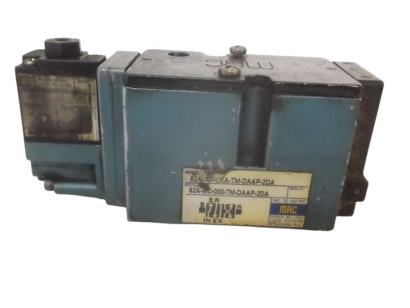 MAC 82A-AC-CKA-TM-DAAP-2DA SOLENOID VALVE (AS PICTURED)  UNMP