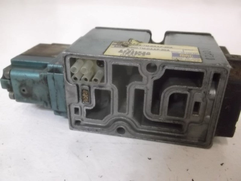 MAC 82A-AC-CKA-TM-DAAP-2DA SOLENOID VALVE (AS PICTURED)  UNMP