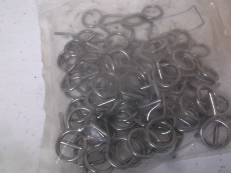 LOT OF 50 5324K42 SELF TIGHTENING SPRING HOSE CLAMP NSNP IN A BAG