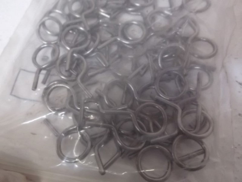 LOT OF 50 5324K42 SELF TIGHTENING SPRING HOSE CLAMP NSNP IN A BAG