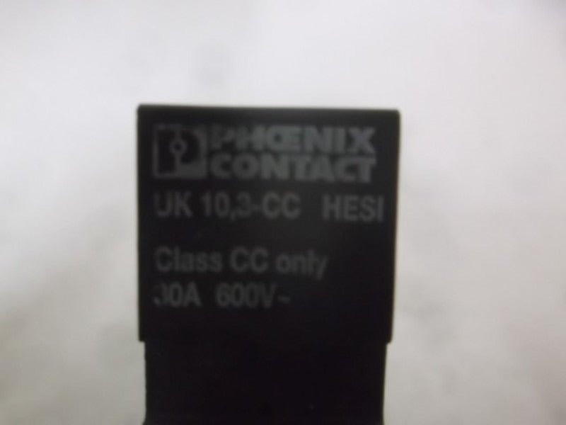 PHOENIX CONTACT UK10,3-CC HESI FUSE TERMINAL BLOCK  UNMP